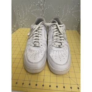 Nike Air Force 1 ‘07 Low Men’s Size 14 CW2288-111 Triple White Sneakers Shoes